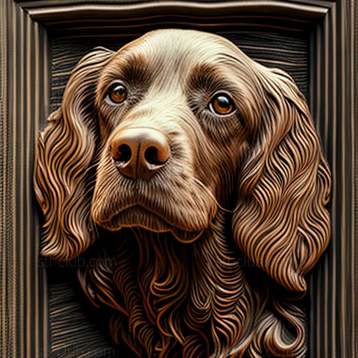 st Picardy Spaniel dog